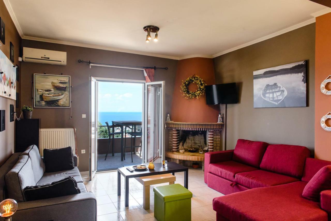 Peris Panoramic Villa Near Athens Airport Paralia  Экстерьер фото