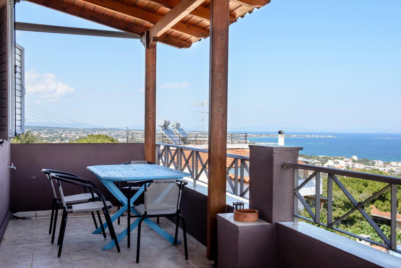 Peris Panoramic Villa Near Athens Airport Paralia  Экстерьер фото